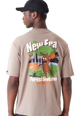 New Era Cap Koszulka New Era Character Graphic Oversized- T-shirty