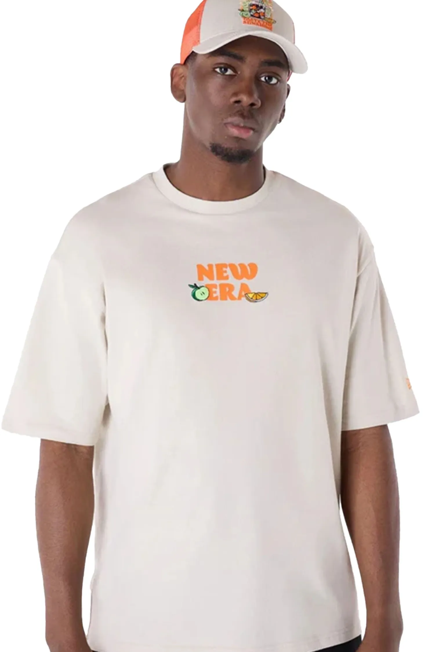 New Era Cap Koszulka New Era Drink Graphic Oversized- T-shirty