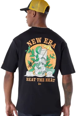 New Era Cap Koszulka New Era Drink Graphic Oversized- T-shirty