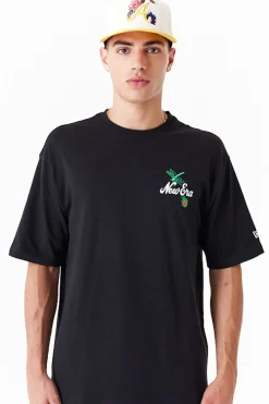 New Era Cap Koszulka New Era Floral Graphic Oversized- T-shirty