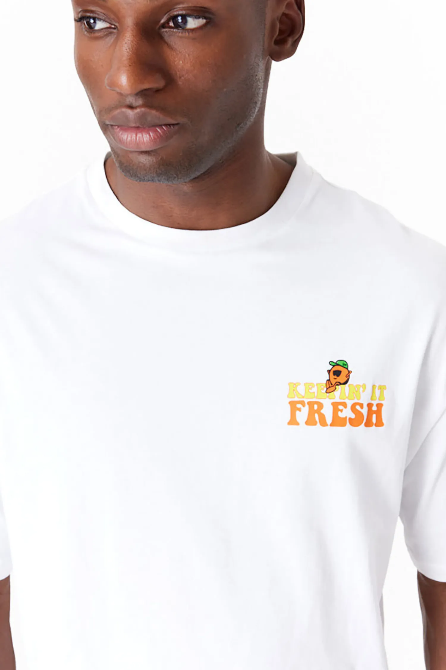 New Era Cap Koszulka New Era Fruit Graphic Oversized- T-shirty