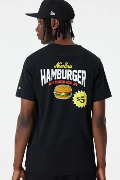 New Era Cap Koszulka New Era Hamburger Graphic- T-shirty