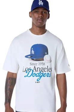 New Era Cap Koszulka New Era LA Dodgers MLB Script- T-shirty