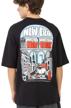 New Era Cap Koszulka New Era New York City Graphic Oversized- T-shirty