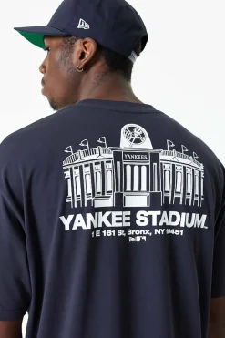 New Era Cap Koszulka New Era New York Yankees MLB Stadium Graphic Oversized- T-shirty