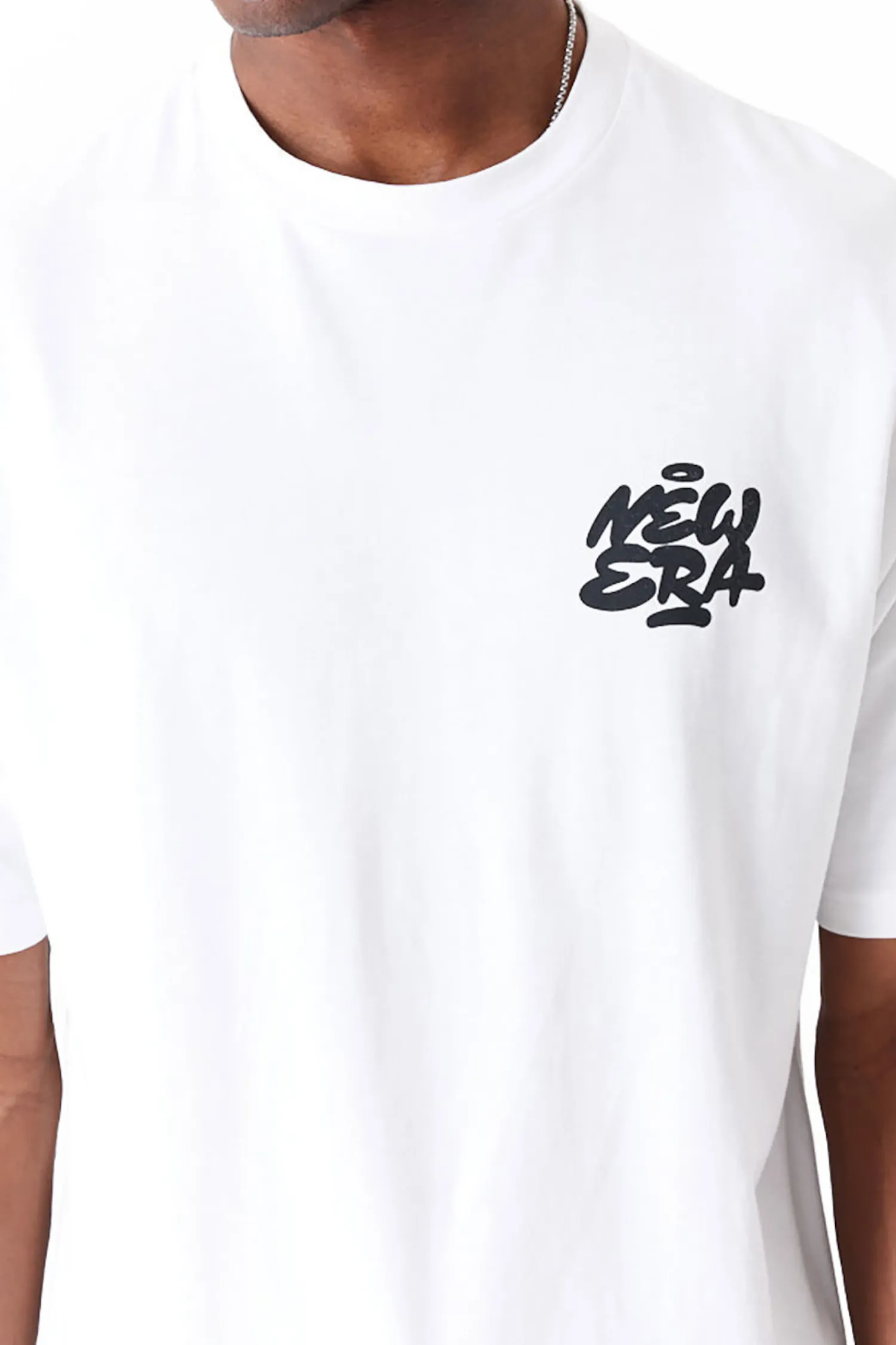 New Era Cap Koszulka New Era Spray Graphic Oversized- T-shirty