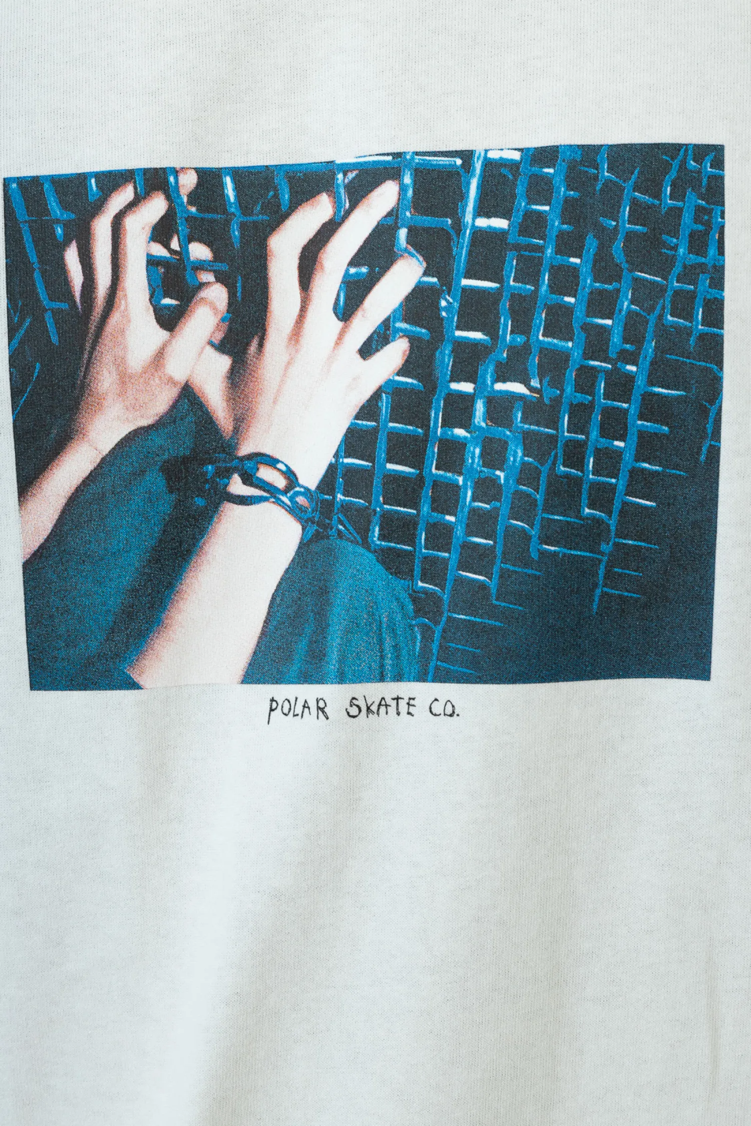 Polar Skate Koszulka Polar Caged Hands- T-shirty