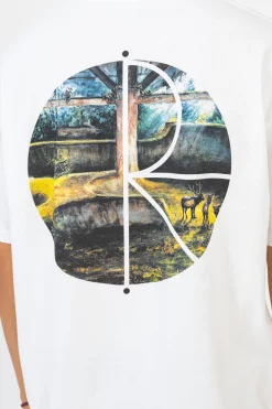 Polar Skate Koszulka Polar Fill Logo Burnside 2084- T-shirty