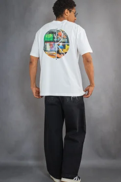 Polar Skate Koszulka Polar Fill Logo Ourselves Collage- T-shirty