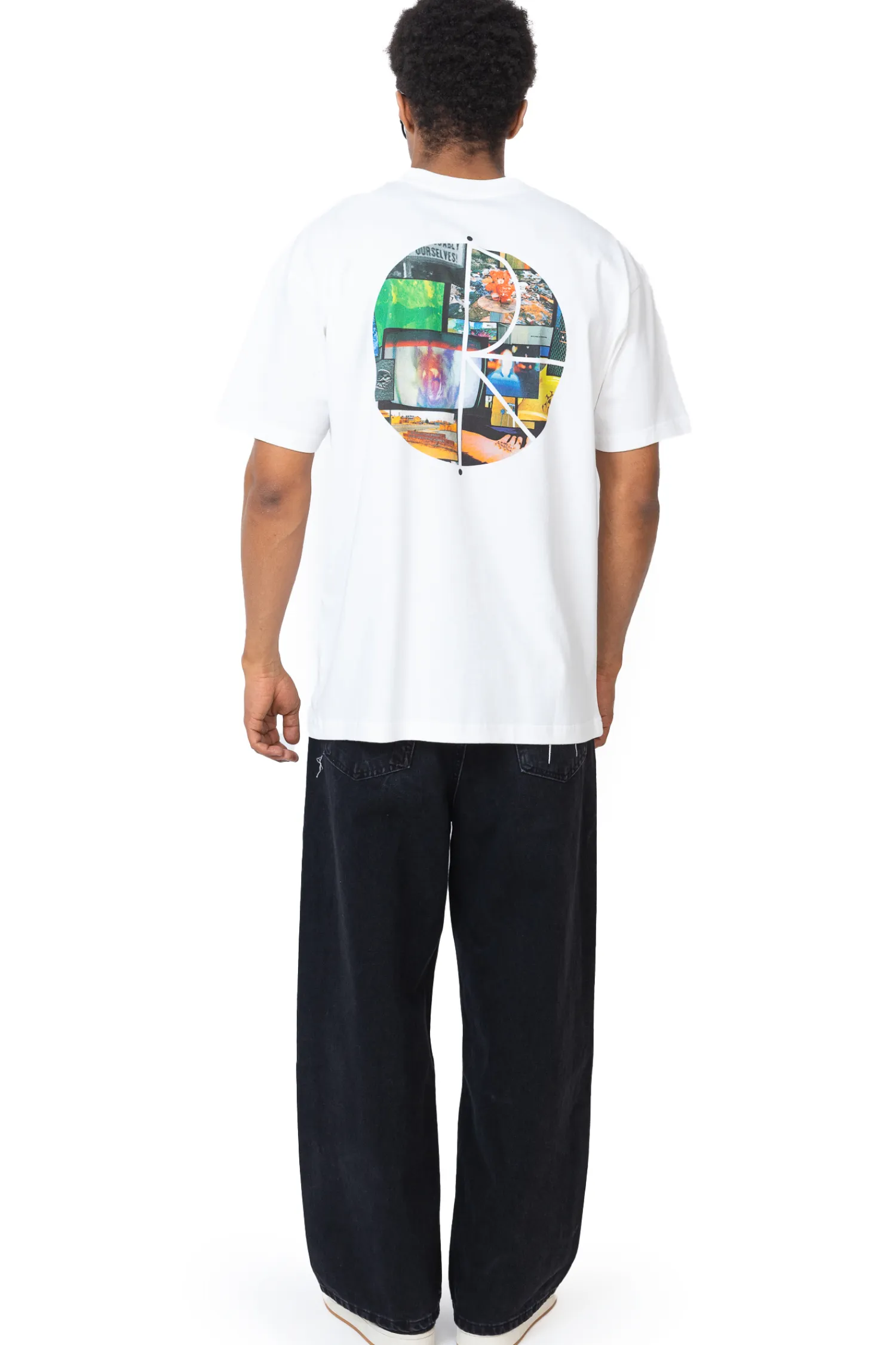 Polar Skate Koszulka Polar Fill Logo Ourselves Collage- T-shirty