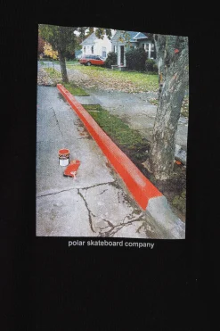 Polar Skate Koszulka Polar Red Curb- T-shirty