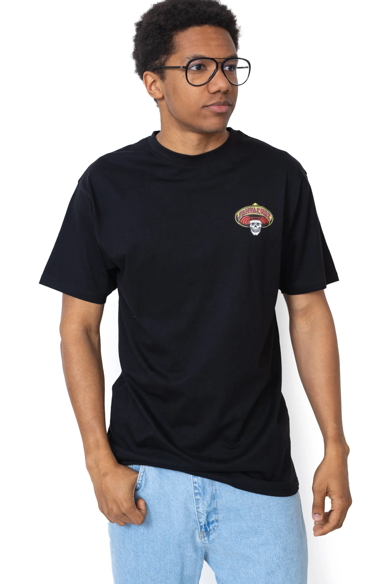 Santa Cruz Skateboards Koszulka Santa Cruz Guzman Dead Diners- T-shirty