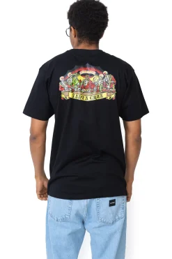 Santa Cruz Skateboards Koszulka Santa Cruz Guzman Dead Diners- T-shirty