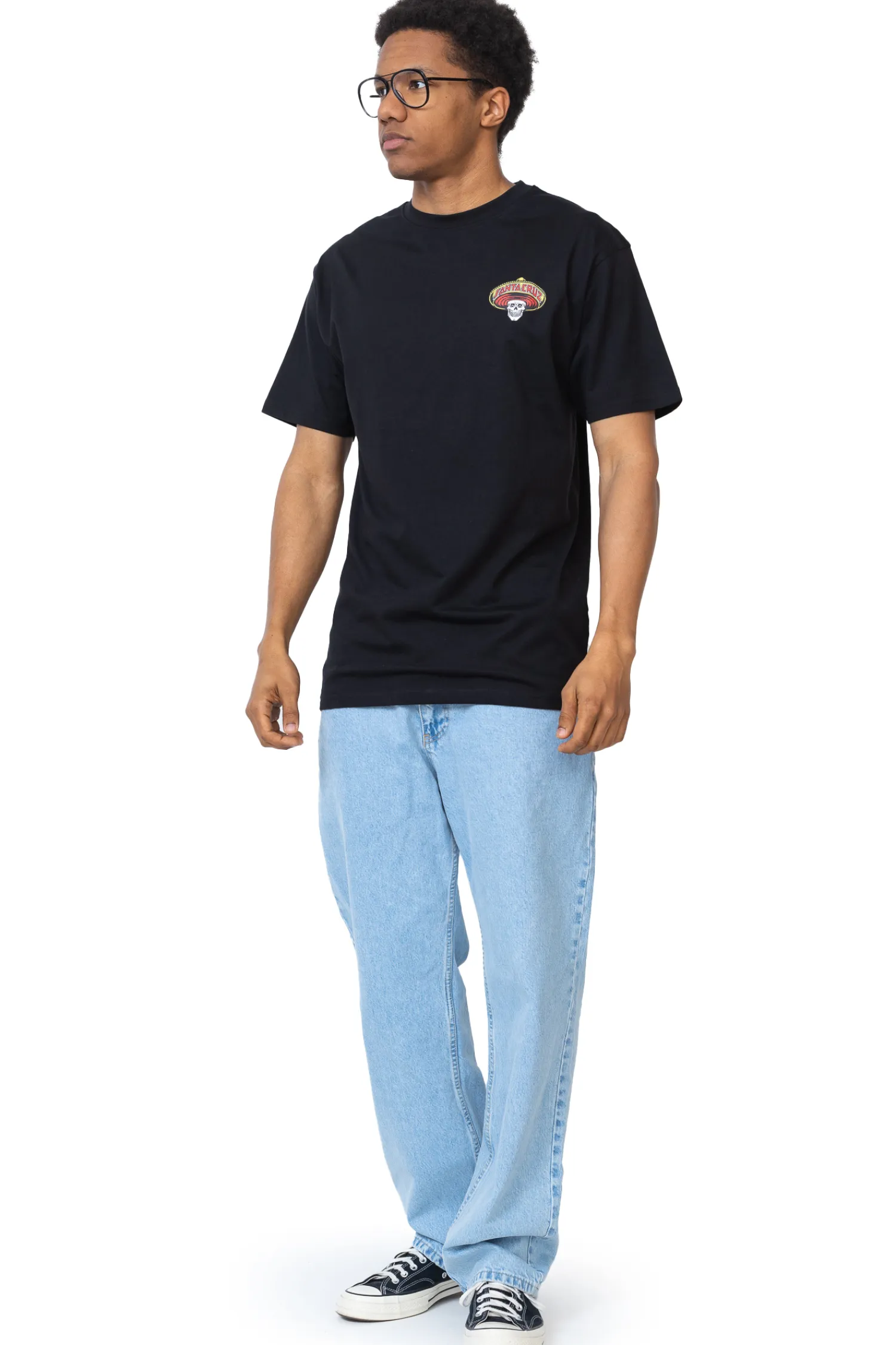 Santa Cruz Skateboards Koszulka Santa Cruz Guzman Dead Diners- T-shirty
