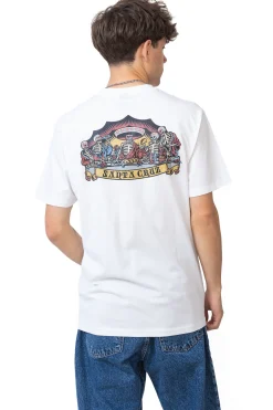 Santa Cruz Skateboards Koszulka Santa Cruz Guzman Dead Diners- T-shirty