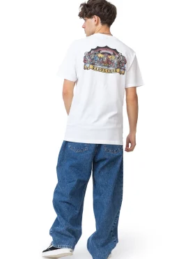 Santa Cruz Skateboards Koszulka Santa Cruz Guzman Dead Diners- T-shirty
