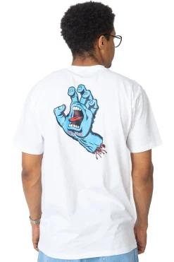 Santa Cruz Skateboards Koszulka Santa Cruz Screaming Hand Chest- T-shirty
