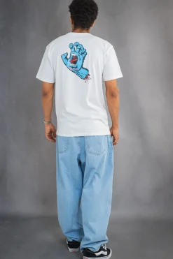 Santa Cruz Skateboards Koszulka Santa Cruz Screaming Hand Chest- T-shirty