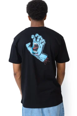 Santa Cruz Skateboards Koszulka Santa Cruz Screaming Hand Chest- T-shirty
