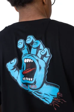 Santa Cruz Skateboards Koszulka Santa Cruz Screaming Hand Chest- T-shirty