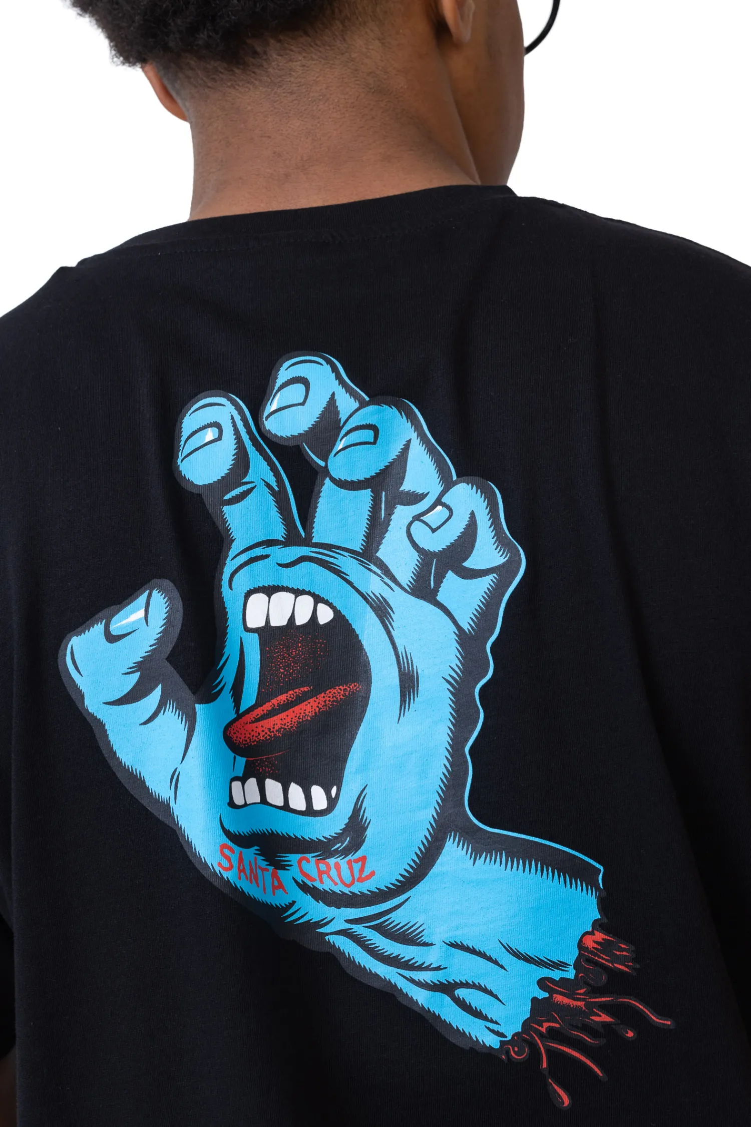 Santa Cruz Skateboards Koszulka Santa Cruz Screaming Hand Chest- T-shirty