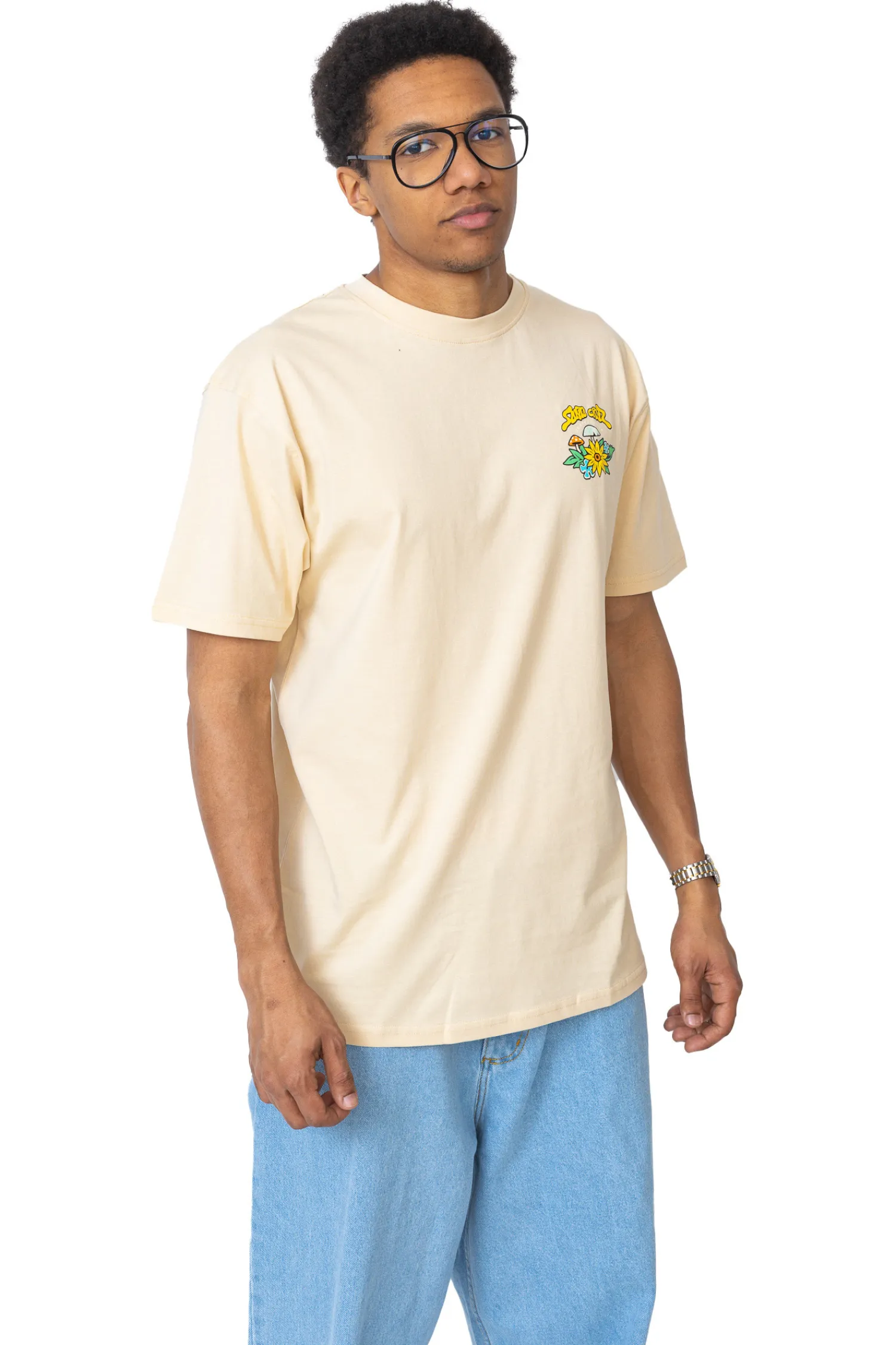 Santa Cruz Skateboards Koszulka Santa Cruz Winkowski 8Baller Trip- T-shirty