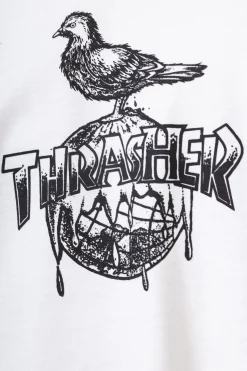 Thrasher Skateboard Mag. Koszulka Thrasher x Antihero Cover The Earth- Thrasher Magazine X Antihero|T-shirty
