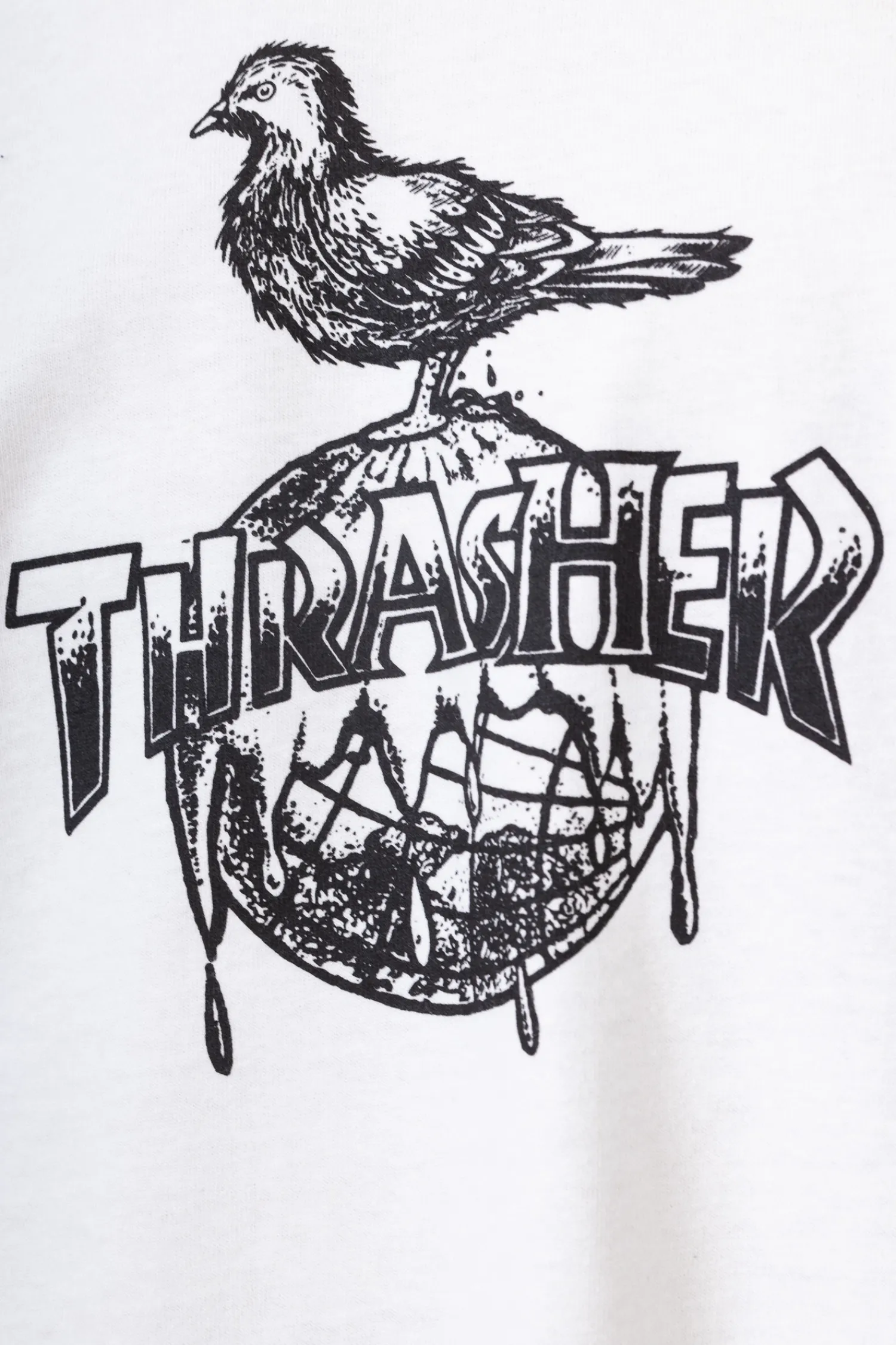 Thrasher Skateboard Mag. Koszulka Thrasher x Antihero Cover The Earth- Thrasher Magazine X Antihero|T-shirty