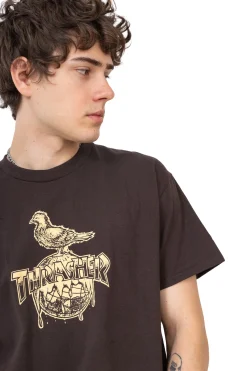 Thrasher Skateboard Mag. Koszulka Thrasher x Antihero Cover The Earth- Thrasher Magazine X Antihero|T-shirty