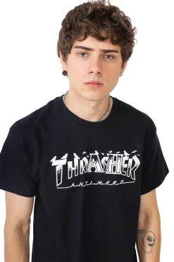Thrasher Skateboard Mag. Koszulka Thrasher x Antihero Pigeon Mag- Thrasher Magazine X Antihero|T-shirty
