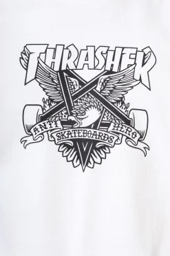 Thrasher Skateboard Mag. Koszulka Thrasher x Antihero Eaglegram- Thrasher Magazine X Antihero|T-shirty