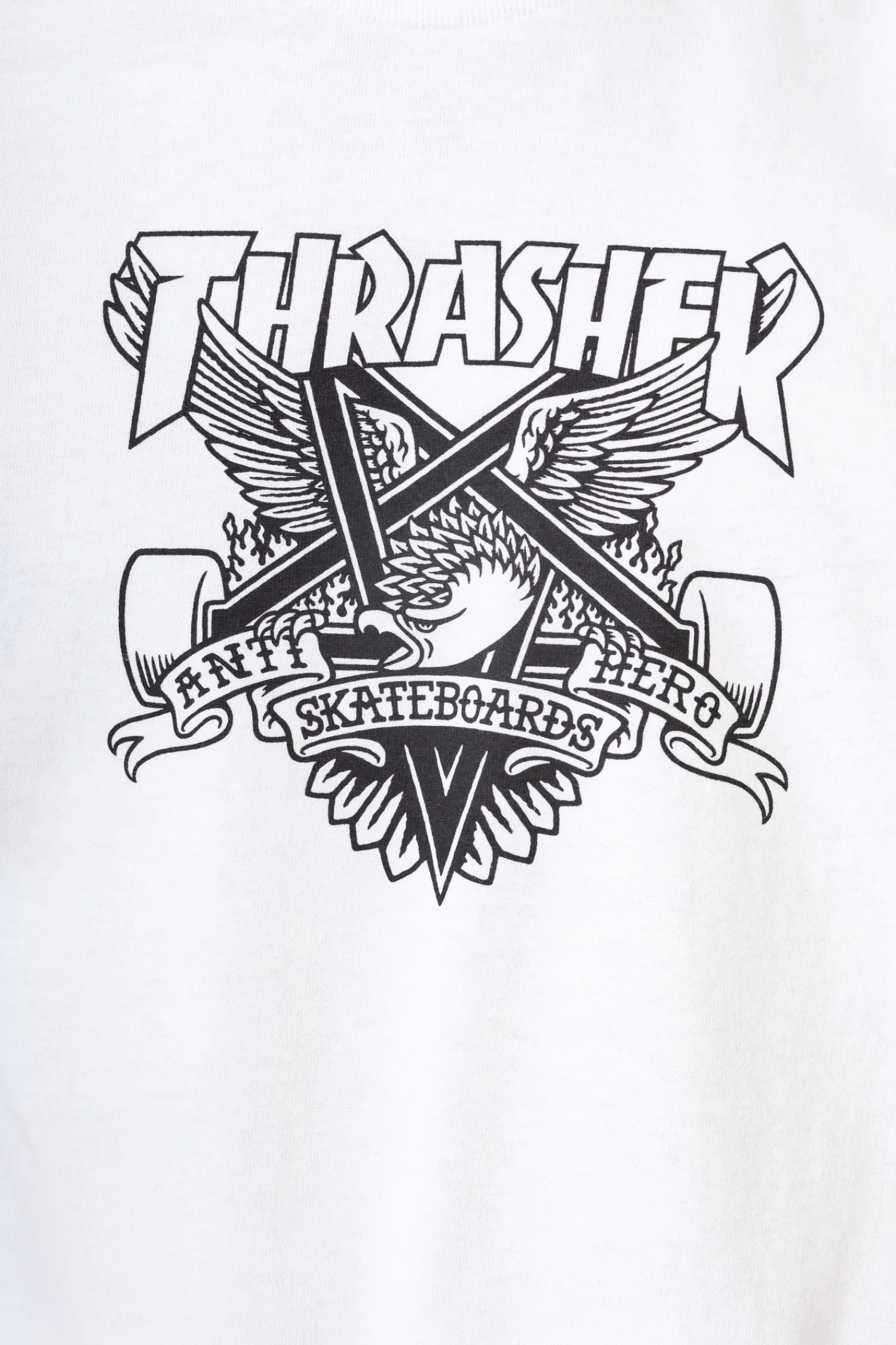 Thrasher Skateboard Mag. Koszulka Thrasher x Antihero Eaglegram- Thrasher Magazine X Antihero|T-shirty