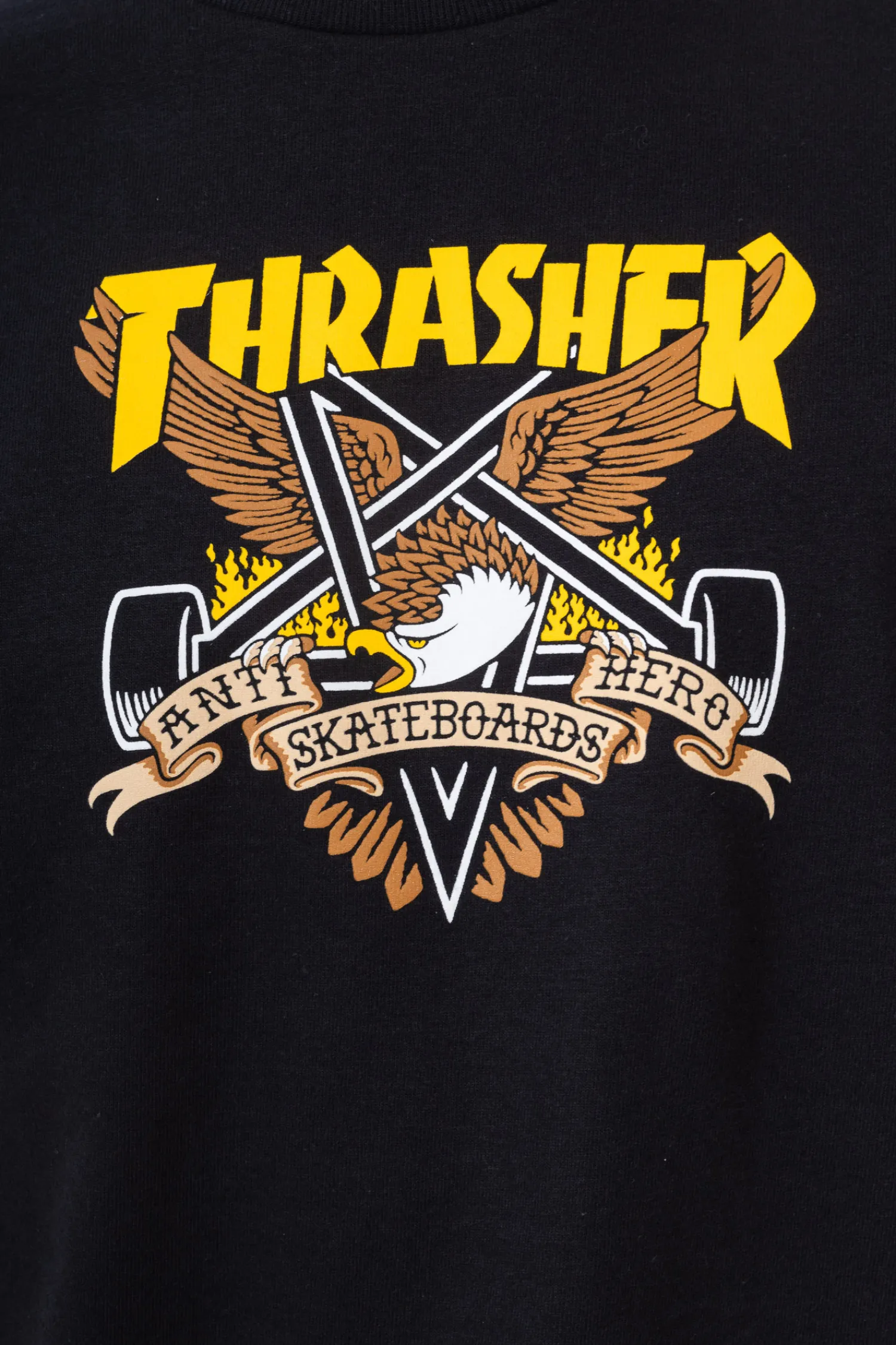 Thrasher Skateboard Mag. Koszulka Thrasher x Antihero Eaglegram- Thrasher Magazine X Antihero|T-shirty