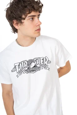 Thrasher Skateboard Mag. Koszulka Thrasher x Antihero Mag Banner- Thrasher Magazine X Antihero|T-shirty