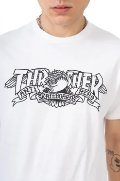 Thrasher Skateboard Mag. Koszulka Thrasher x Antihero Mag Banner- Thrasher Magazine X Antihero|T-shirty