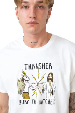 Thrasher Skateboard Mag. Koszulka Thrasher x Toy Machine B.T.H.- Thrasher X Toy Machine|T-shirty