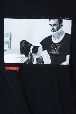 Thrasher Skateboard Mag. Koszulka Thrasher x Toy Machine Templeton- Thrasher X Toy Machine|T-shirty
