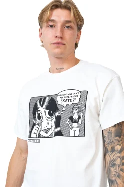 Thrasher Skateboard Mag. Koszulka Thrasher x Toy Machine Girlfriend- Thrasher X Toy Machine|T-shirty