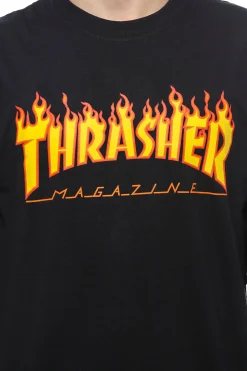 Thrasher Skateboard Mag. Longsleeve Thrasher Flame Logo- Longsleeve