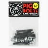 Pig Wheels Montażówki Pig Black Philips 1.5"- Montażówki Do Deskorolki