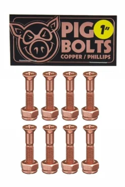 Pig Wheels Montażówki Pig Copper Phillips 1"- Montażówki Do Deskorolki