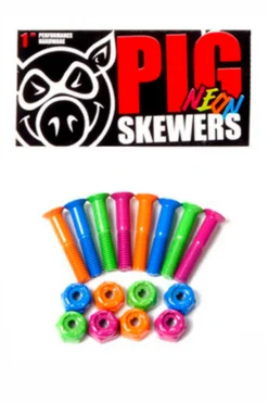 Pig Wheels Montażówki Pig Phillips Neon Skewers- Montażówki Do Deskorolki