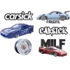 Carsick Naklejki Stickers Season 1- Inne