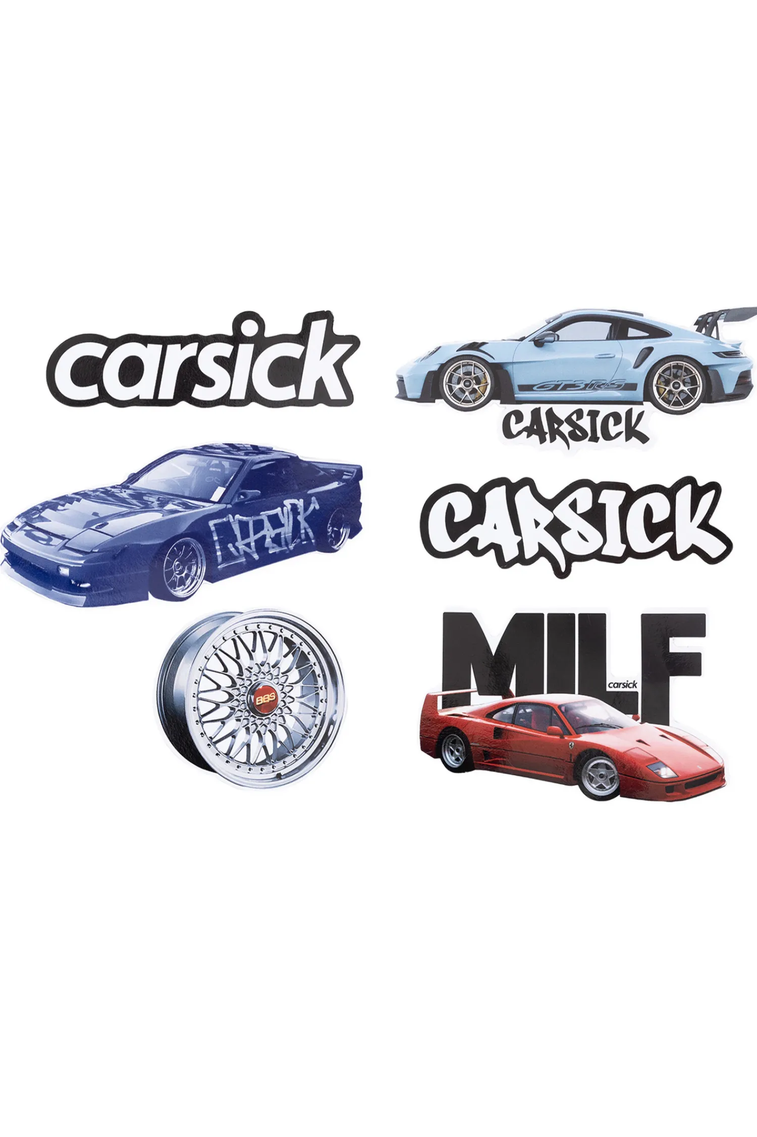 Carsick Naklejki Stickers Season 1- Inne
