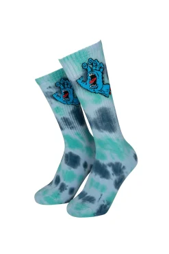 Santa Cruz Skateboards Skarpety Santa Cruz Screaming Hand Tie Dye- Skarpety