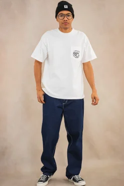 Carhartt WIP Spodnie Simple- Spodnie Baggy|Jeansy