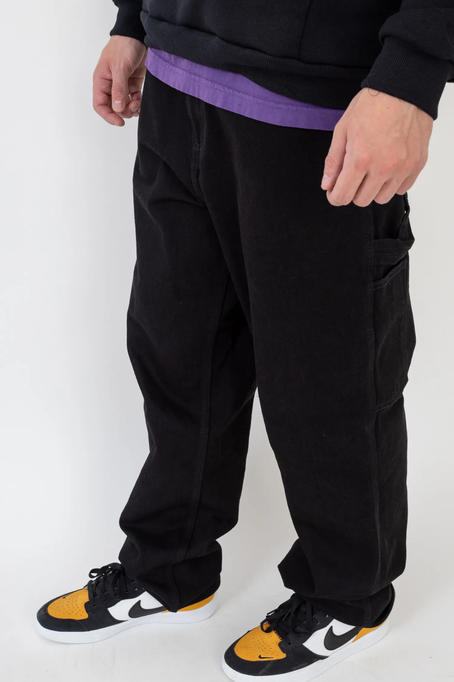 Carhartt WIP Spodnie Single Knee Jeans- Jeansy