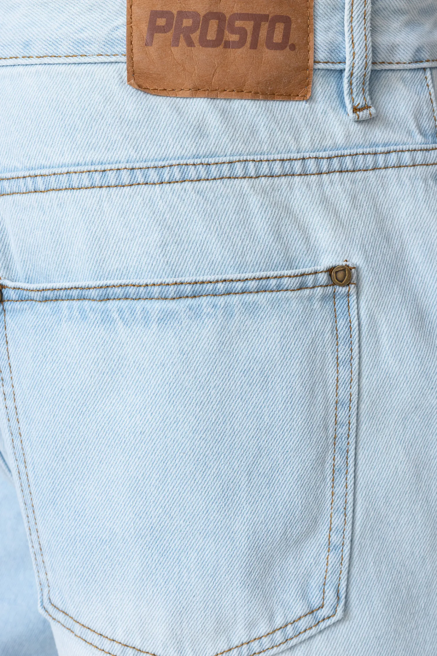 Prosto Spodnie Jeans Baggy Overdyed- Jeansy|Wszystkie Spodnie