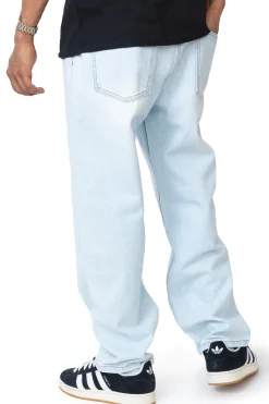 Prosto Spodnie Jeans Baggy Overdyed- Jeansy|Wszystkie Spodnie