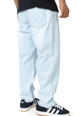 Prosto Spodnie Jeans Baggy Overdyed- Jeansy|Wszystkie Spodnie
